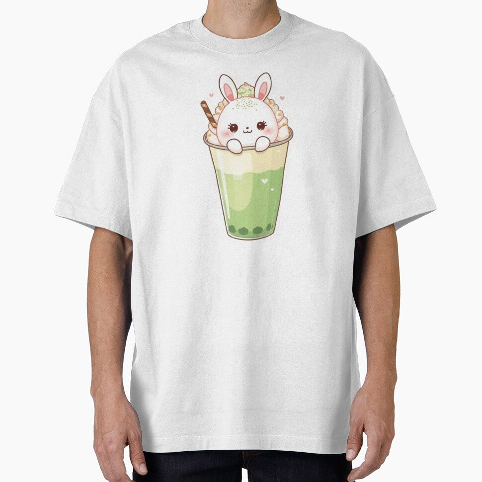 Cute Matcha Bunny Kawaii Sticker | Cozy Matcha Lover Gift by Stylestickers55