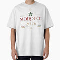 Morocco 2026 Football World Cup Glory | Atlas Lions Fan Supporter Shirt by rushaib Unisex , , , Long Sleeve Tee