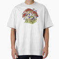 Frog in Vest with Amanita Mushrooms and Bluebells by LeshanArt