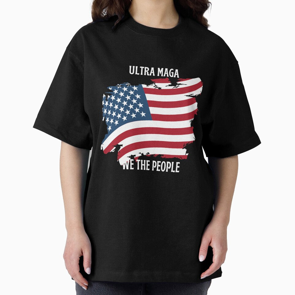 Ultra Maga Proud Ultra-Maga by roboyx Unisex , , , Long Sleeve Tee