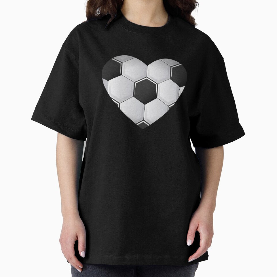 love soccer heart sports football athletic by Gossip Rag Unisex , , , Long Sleeve Tee