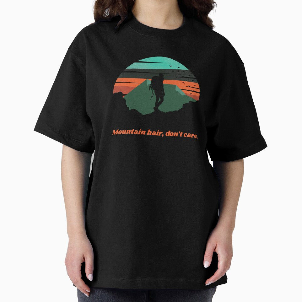 Mountain hair, don't care. by Ink & Fabric