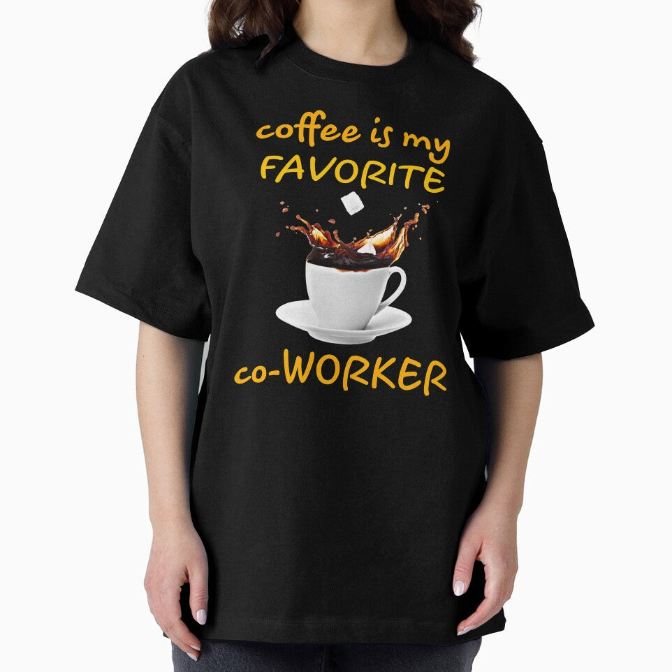 coffee design. coffee is my favorite co-worker by doctors-apparel