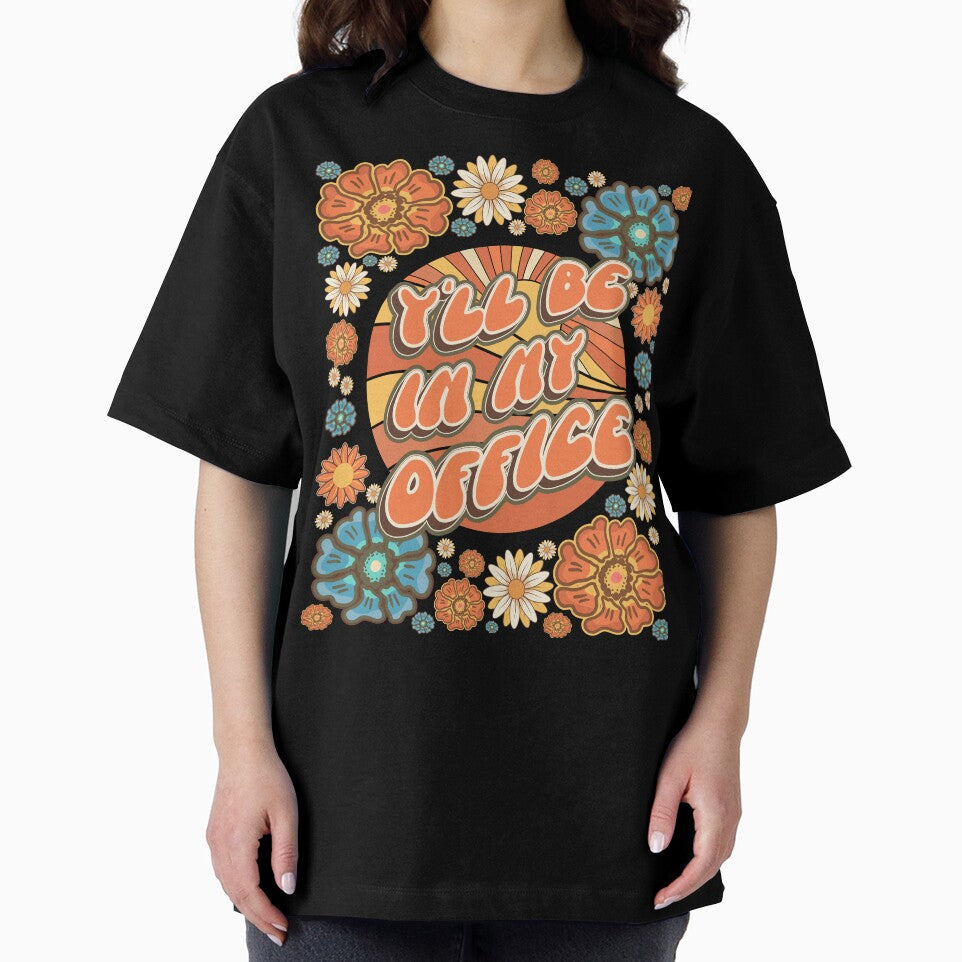 Mother day  plant lover groovy quote I`ll be in my office by HomeCoquette