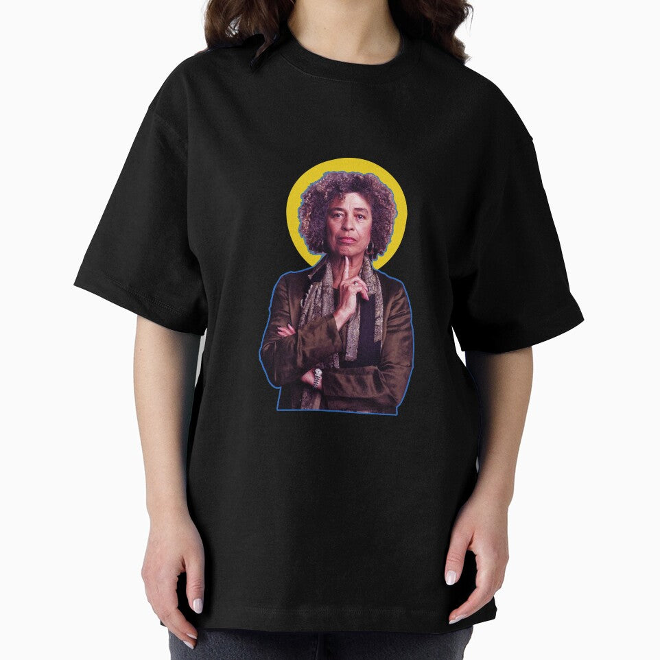 Angela Davis aesthetic art by Ilustra Club