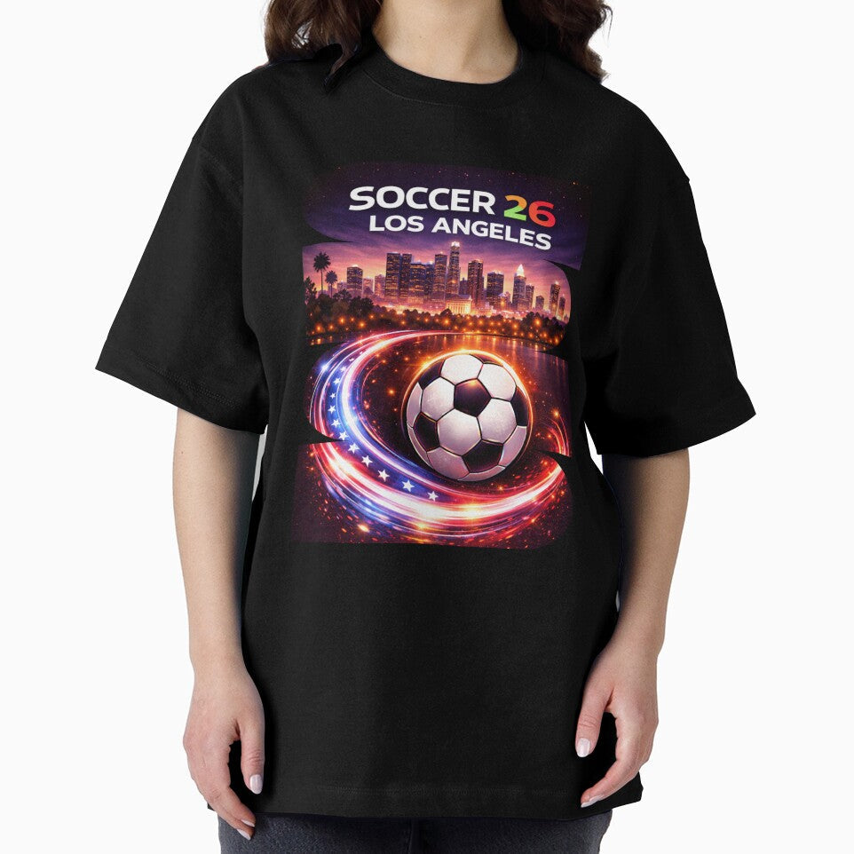 Los Angeles Soccer 2026 Shirt, Soccer 26 Los Angeles CA Fan Tee, Los Angeles California Soccer Graphic by MK-Charlie