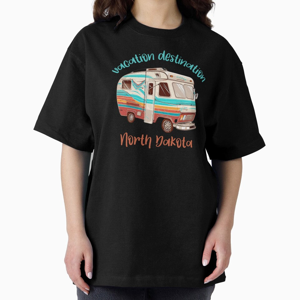 Vacation Destination North Dakota T-Shirt by MarqisStudio