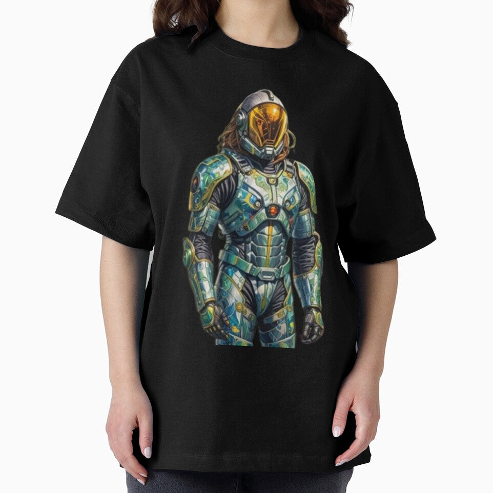 Cyberpunk Astronaut – Built to Remember by Yelter