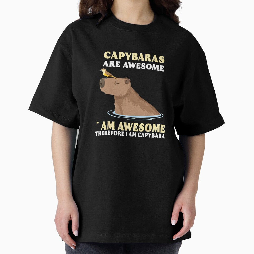 Capybaras Are Awesome – Therefore I Am Awesome by Articooler