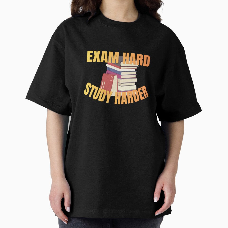 EXAM HARD, STUDY HARDER by GlowAndGrindCo
