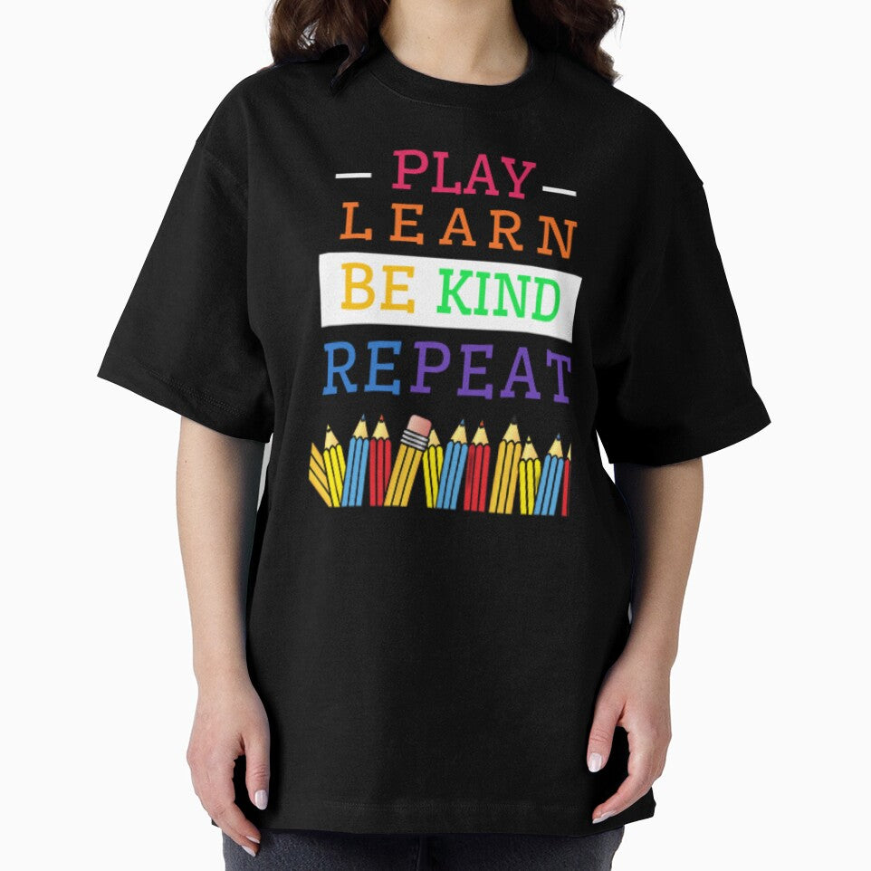Play Learn Be Kind Repeat by ImaginedCo