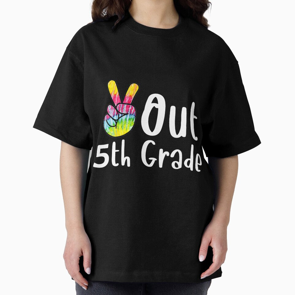 Peace Out 5th Grade Tie Dye Graduation by unassertive19