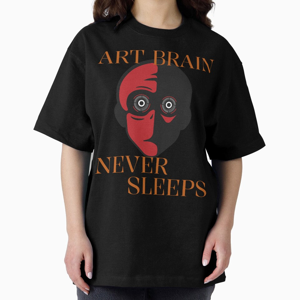 Art Brain Never Sleeps Creative Hobby Chaos by OLIVETEES