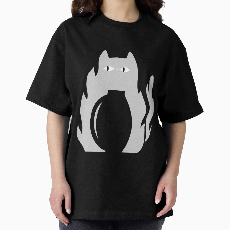 Pottery Kiln and Cats by Teequeque