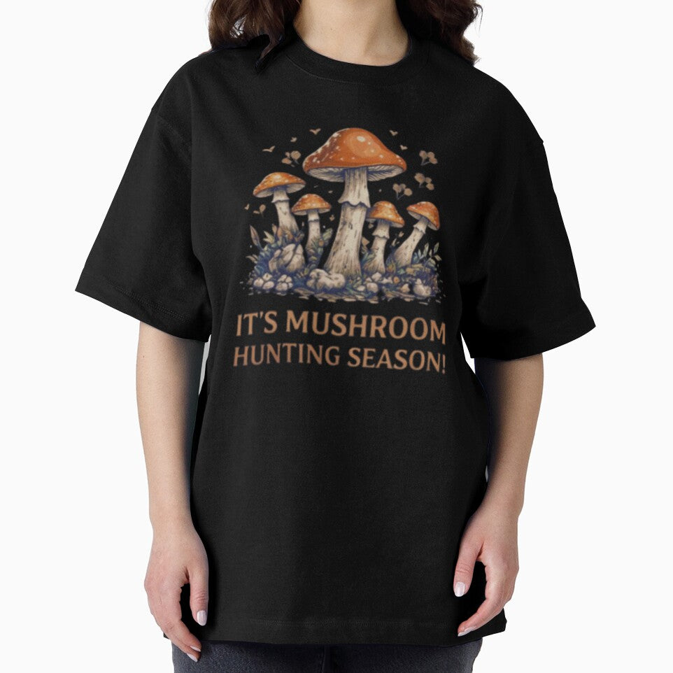 Hunting Mushrooms Season design – Cottagecore Aesthetic Design by FunForgeStudio