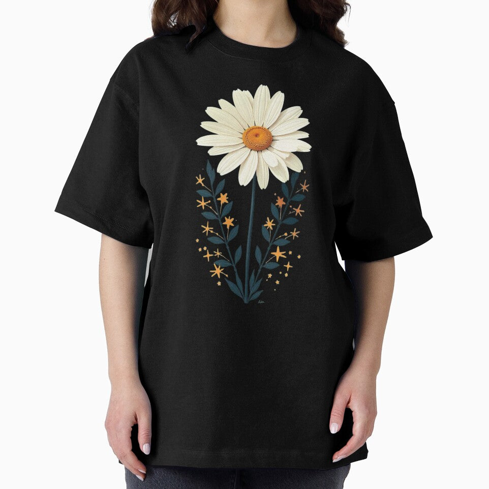 60s daisy design retro flower classic tshirt by anandsiva2703