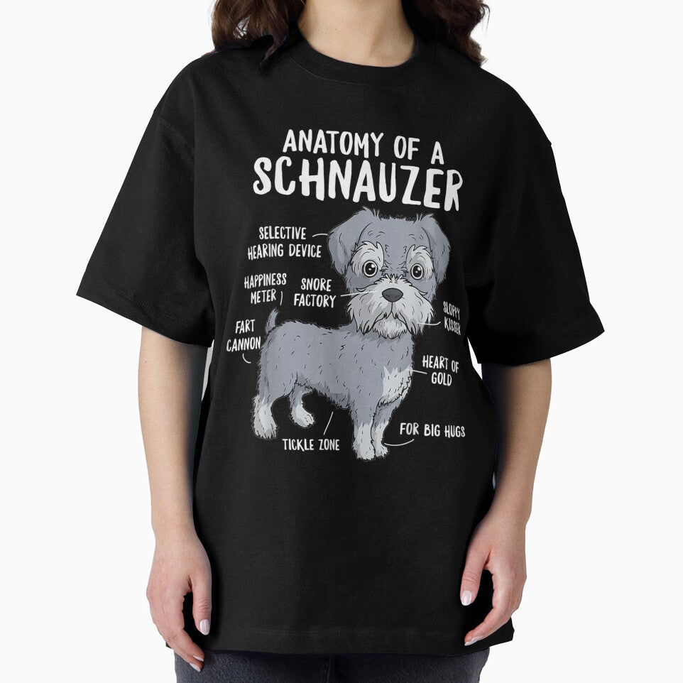 Anatomy Schnauzer Puppy Owner Funny Cute by donnagia