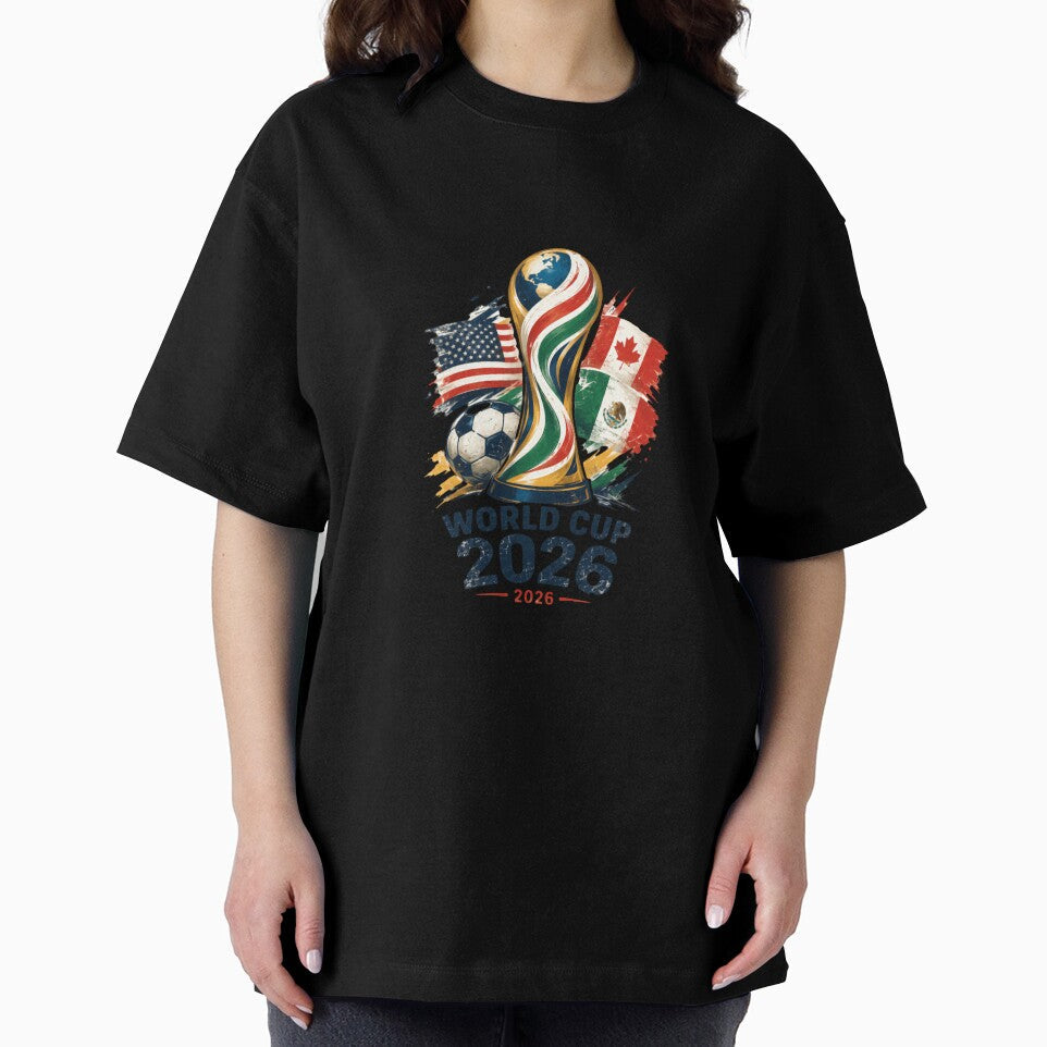 World Cup 2026 USA Canada Mexico Soccer Football Fans by JonesFlora2025 Unisex , , , Long Sleeve Tee