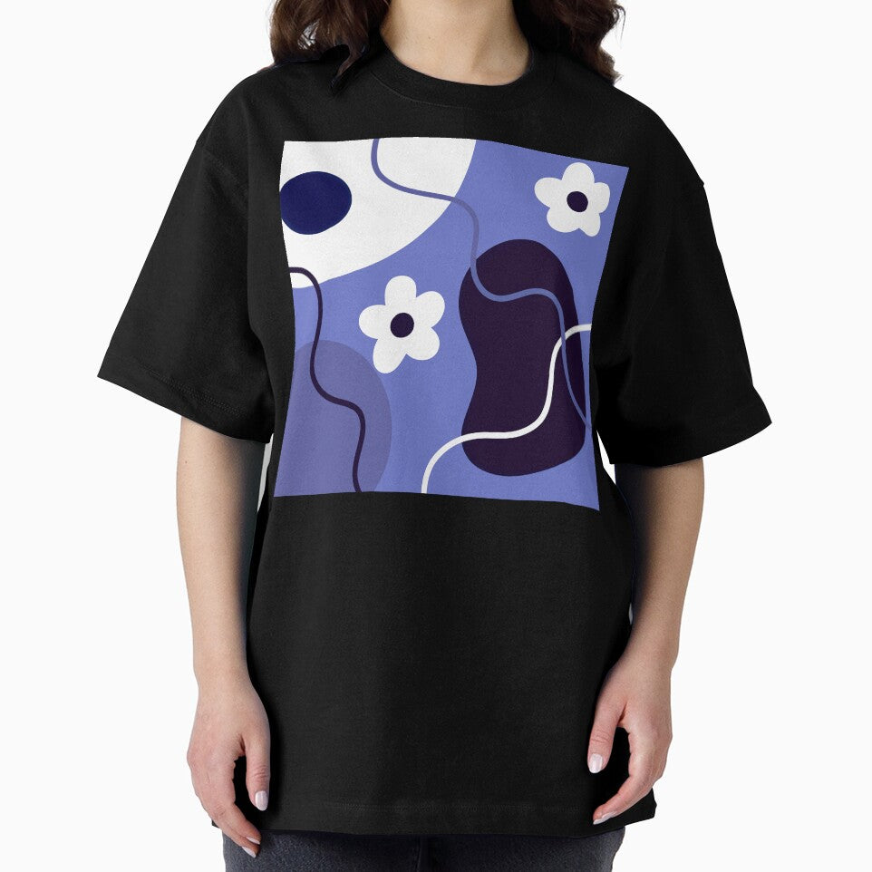 Blue Boho Minimalism Design by Sartoris Art