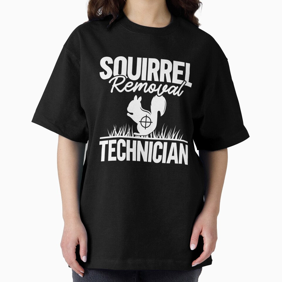 Squirrel Removal Technician Funny Squirrel Hunting.png by taaddison50