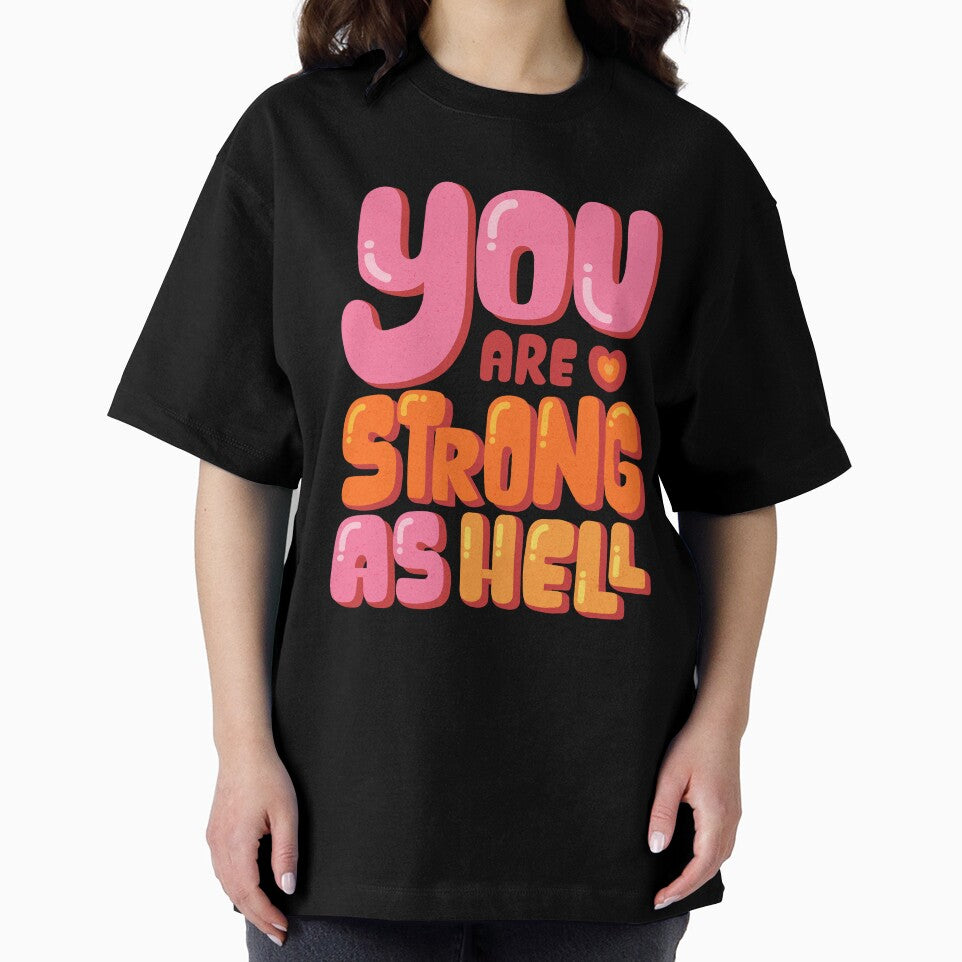 Strong As Hell Mental Health Matters Month Gift by Kr-It