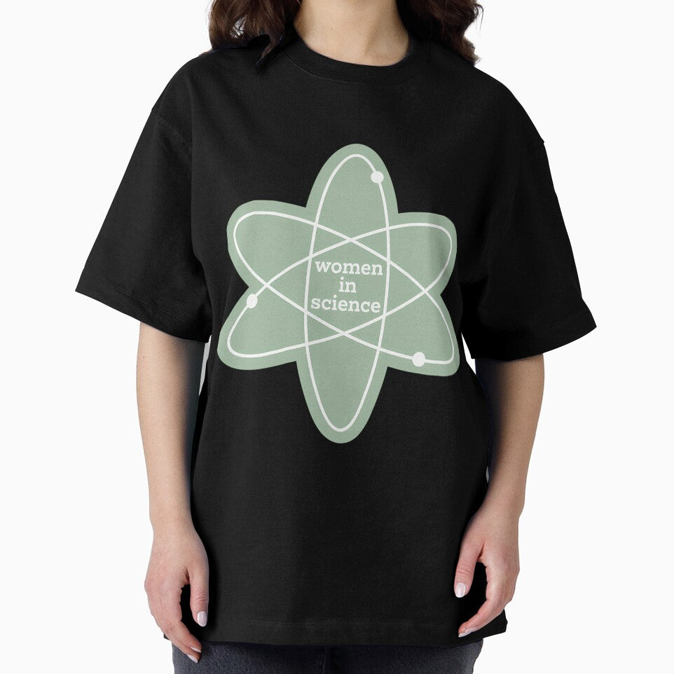 Women In Science Atom Badge by voeyykhu25
