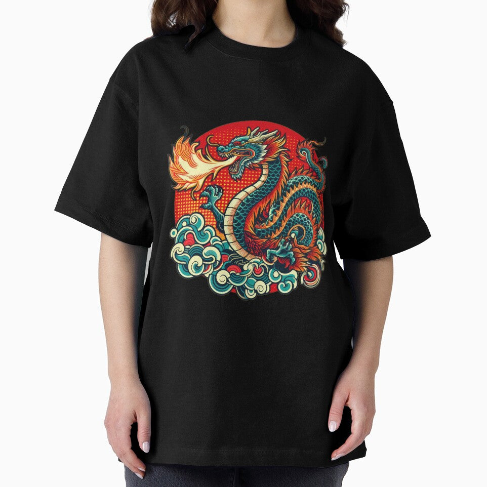 vintage Chinese Flames of the Dragon by Expressions-Sel