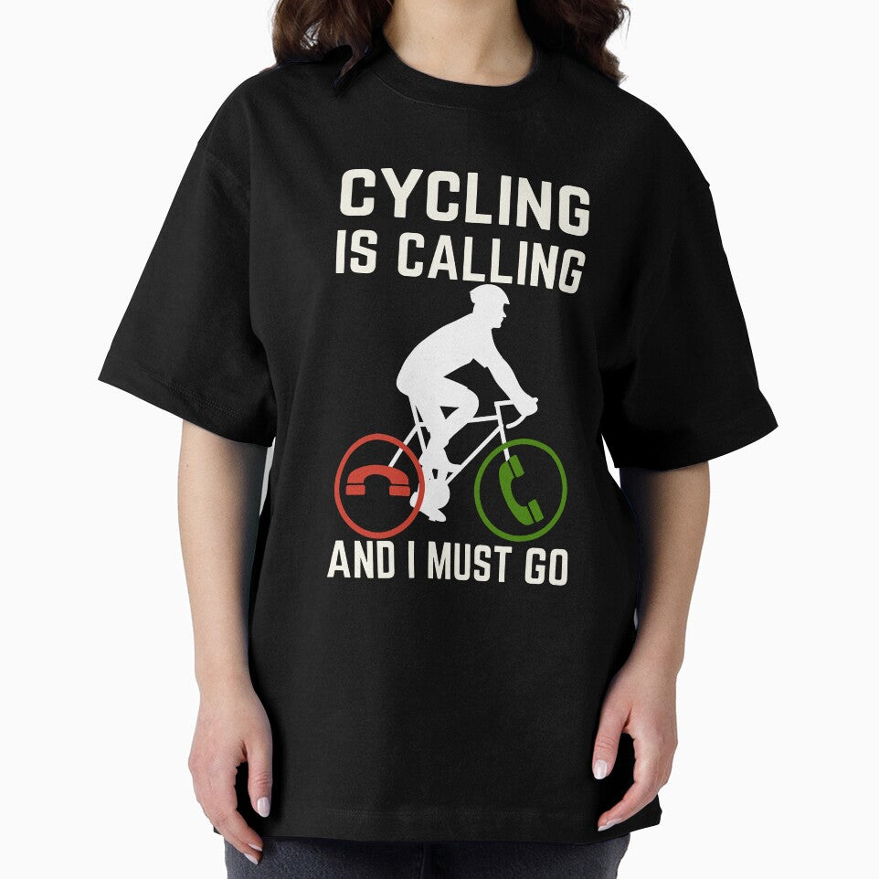 Cycling Is Calling And I Must Go, Funny Cyclist Gift by AMINE  ★★★★★