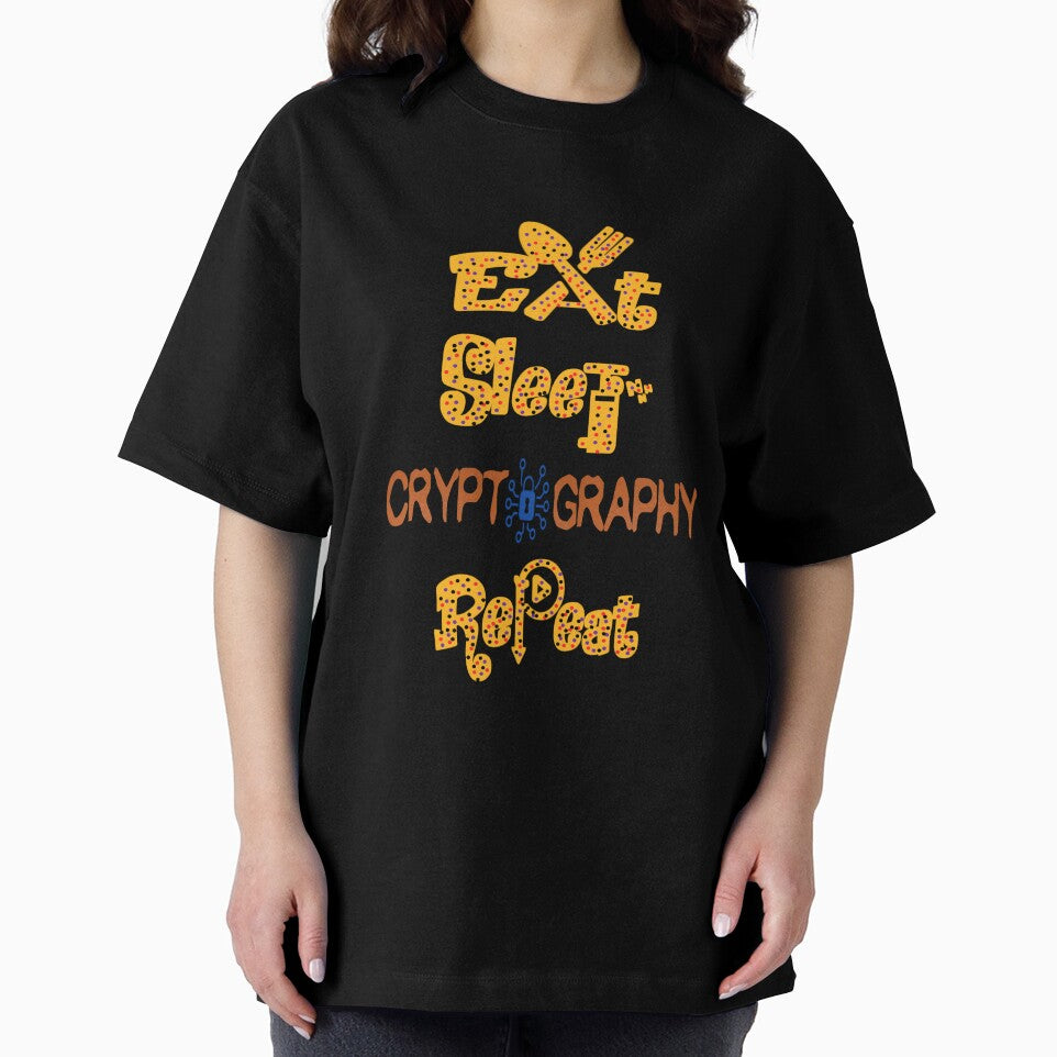 Eat sleep cryptography repeat, by Chakilogy