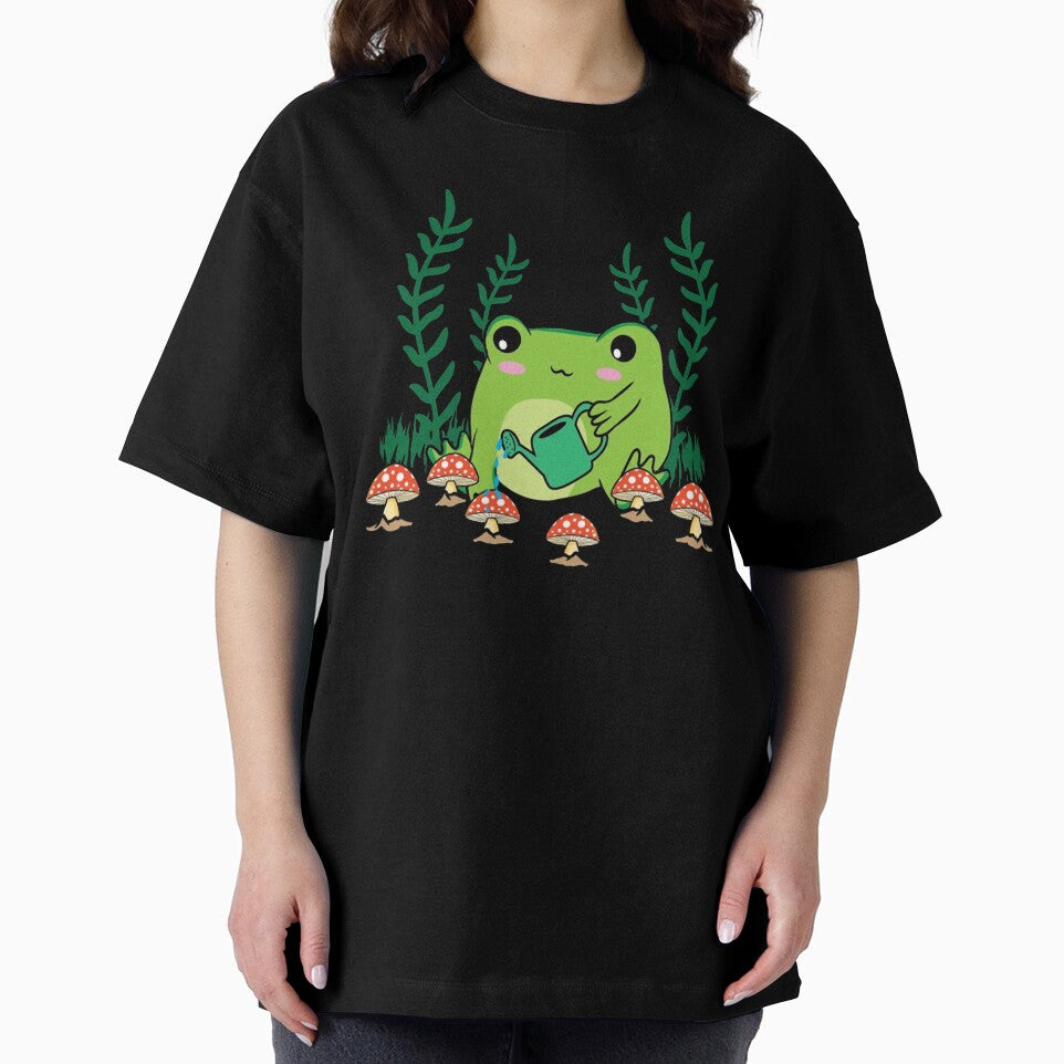 Cottagecore frog anime by MoneciaSerna