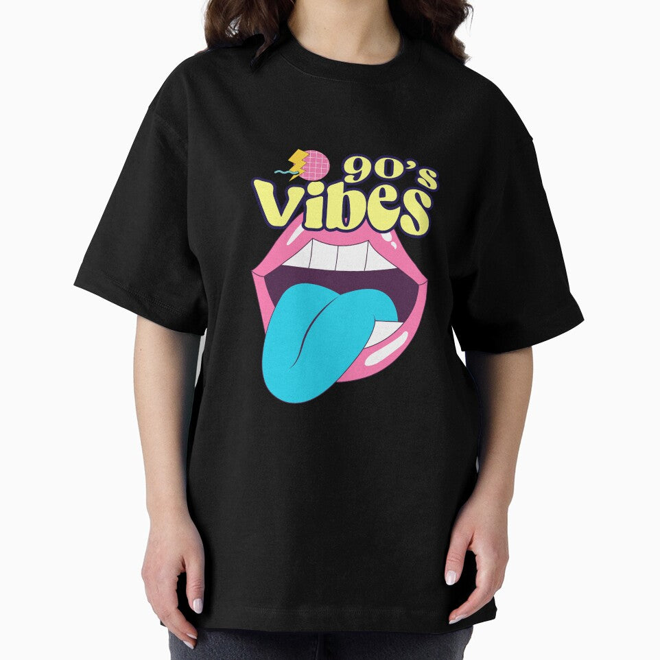 retro 90s vibes joyful tshirt by anandsiva2703
