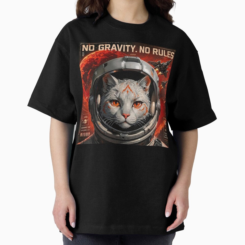 No Gravity. No Rules - Space Cat by thirtyonestars