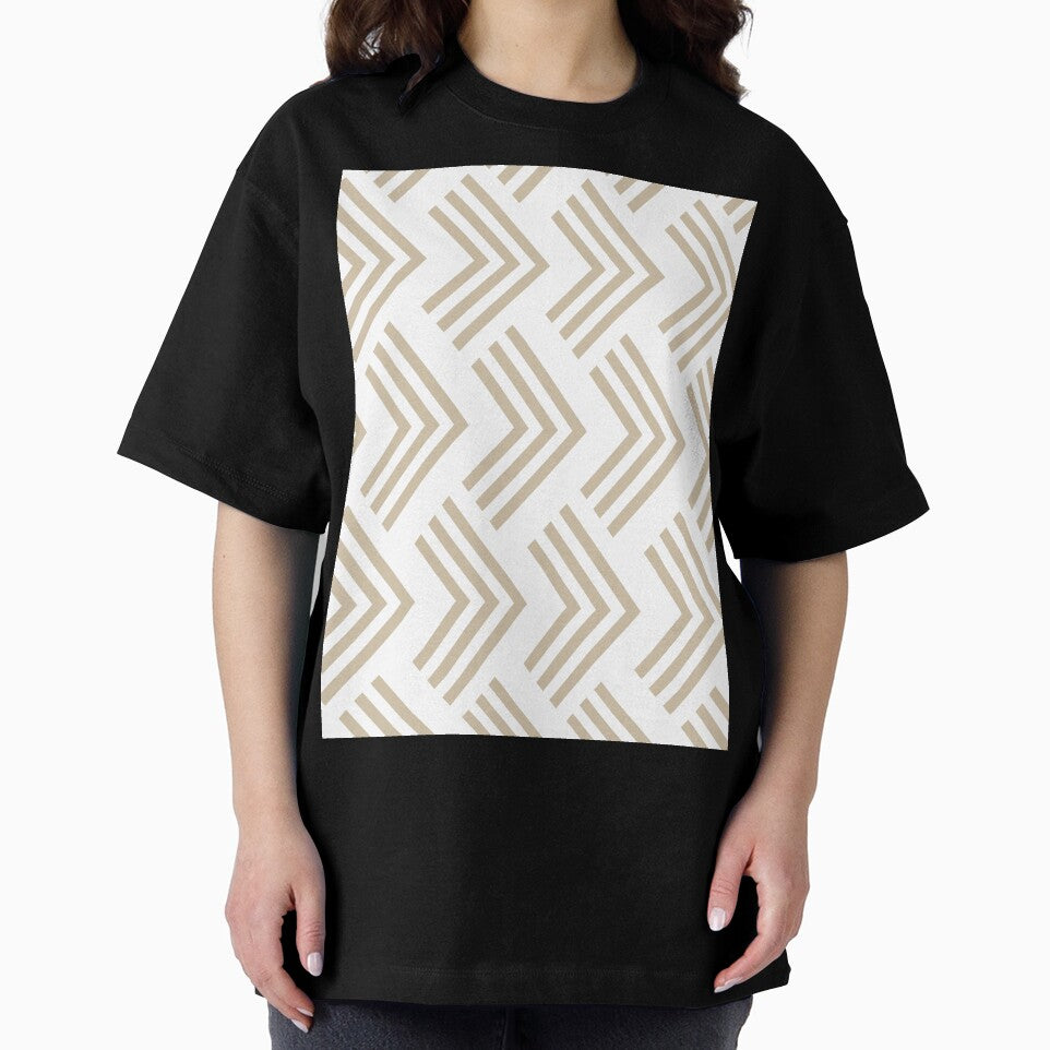 Beige and White Art Deco Chevron Arrow Pattern Pairs Valspar 2022 Color of the Year Country Charm 3007-10B - Color Trends by ColorOfTheYears