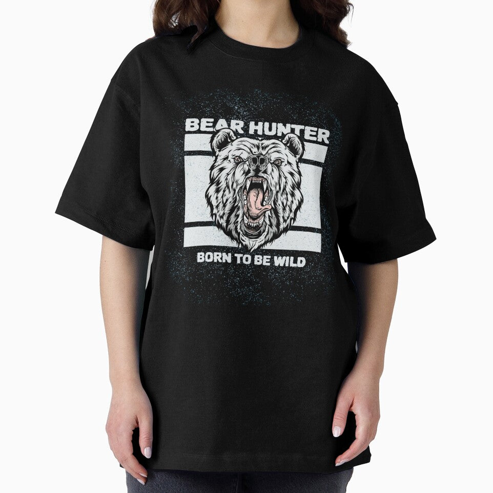 'BEAR HUNTER BORN TO BE WILD' COLLECTION by JRM Tees & More Store