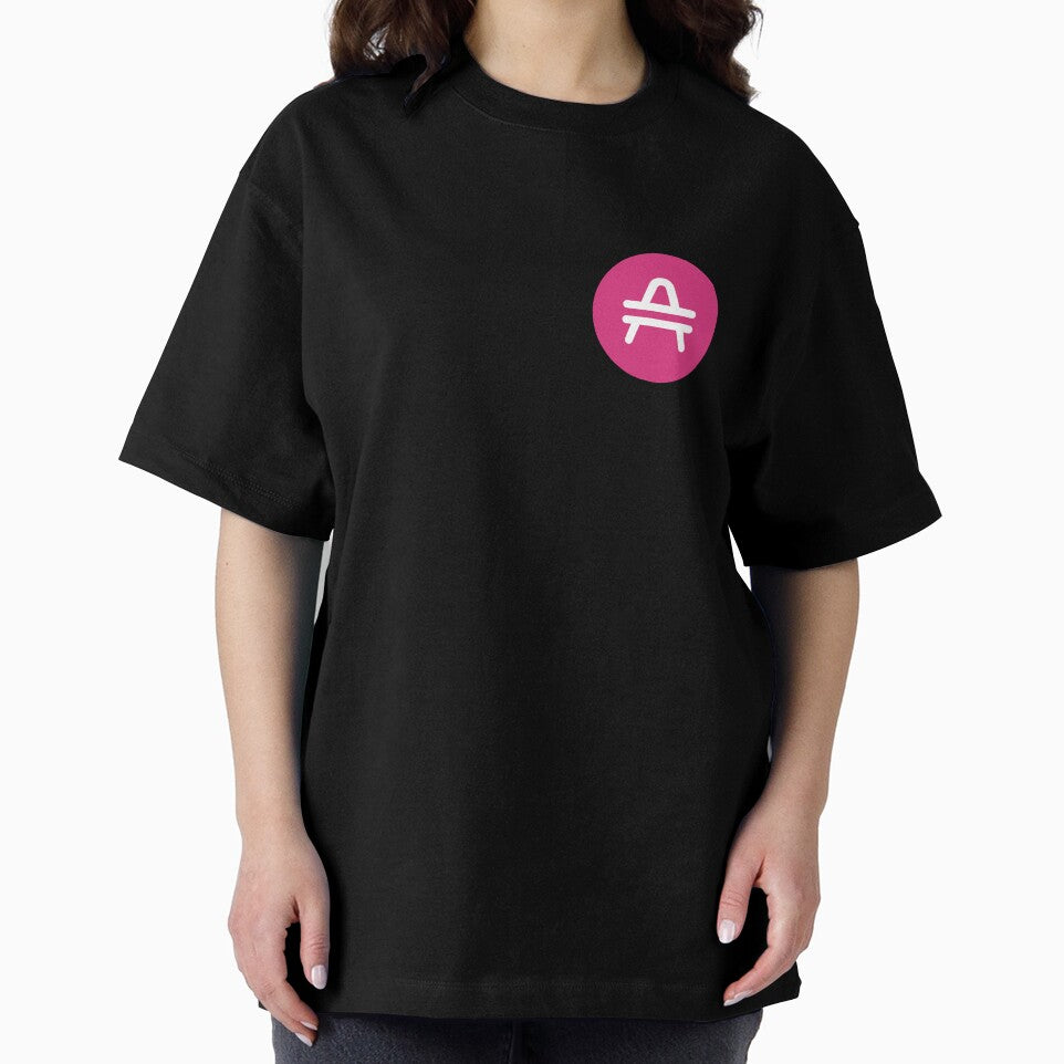 Amp Crypto Token Logo Pink Circle Icon by achristiaf