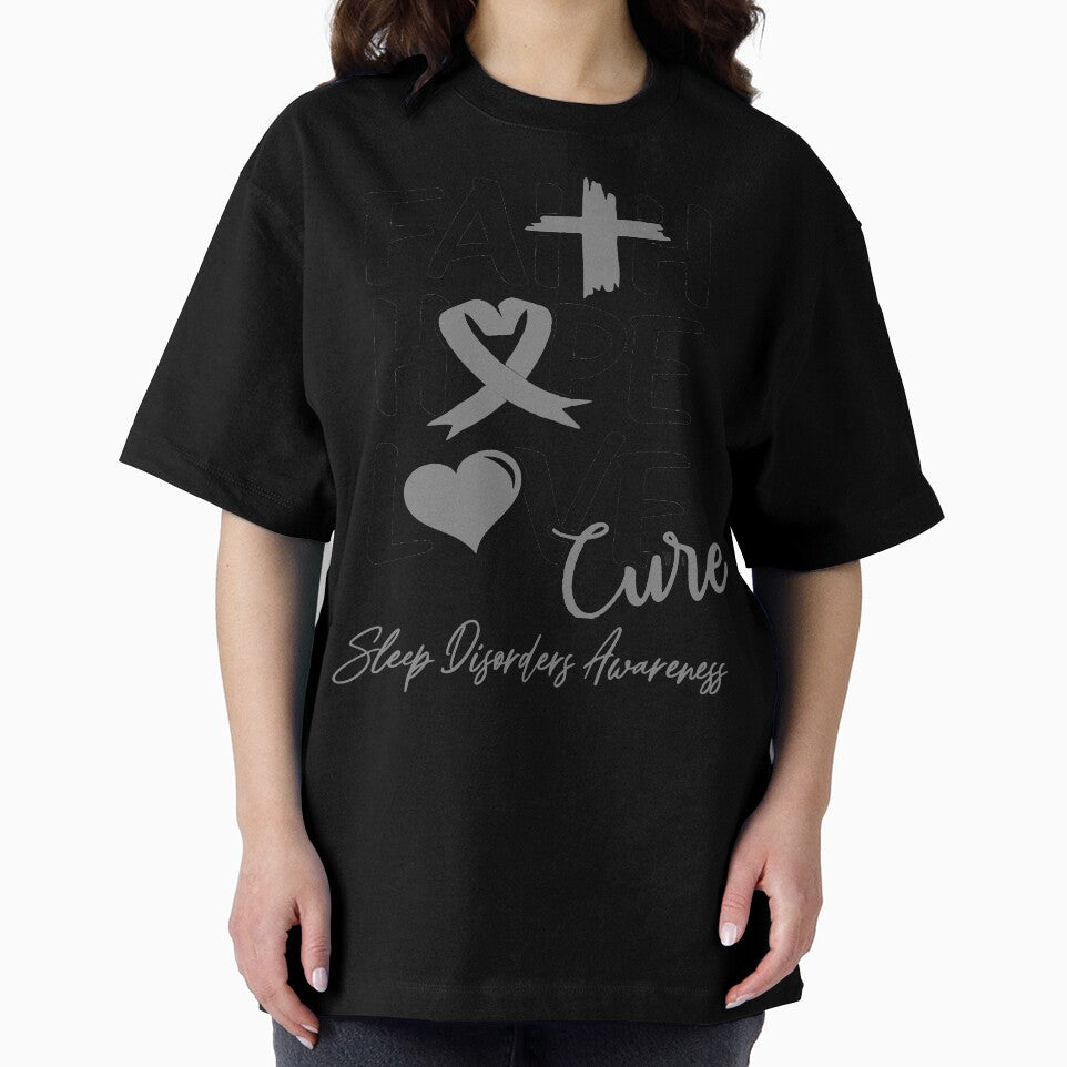 Faith Hope Love Cure Sleep Disorders Awareness by Grooffos