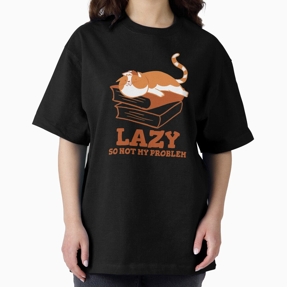 Lazy so not my problem cat by Dvzshirts