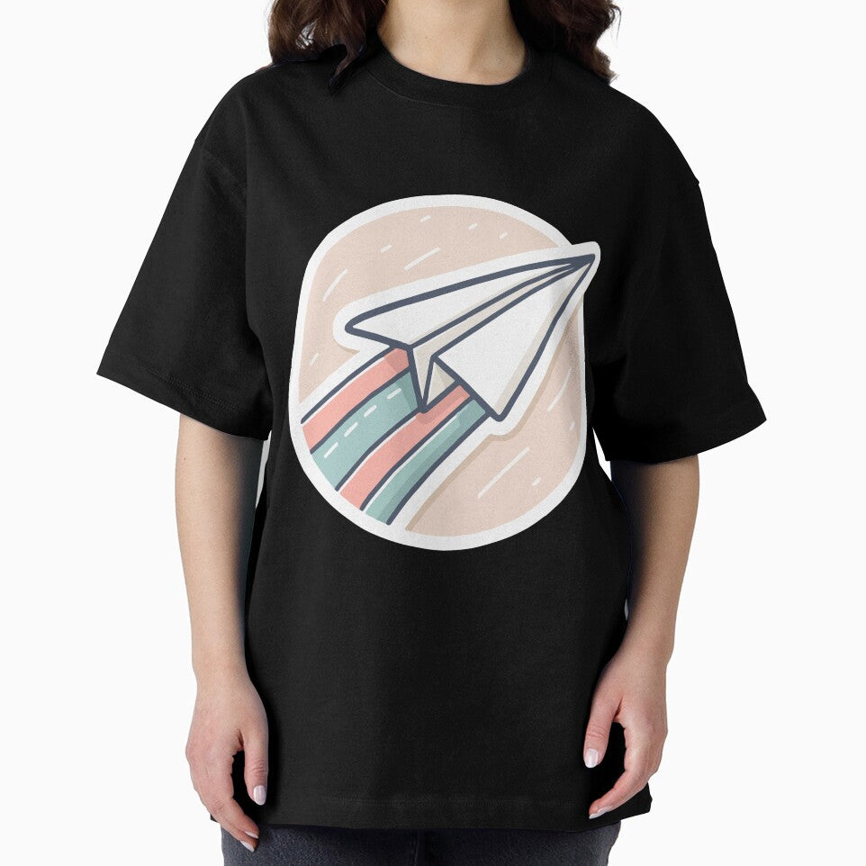 Paper Plane in Mid-Flight by OniumEth