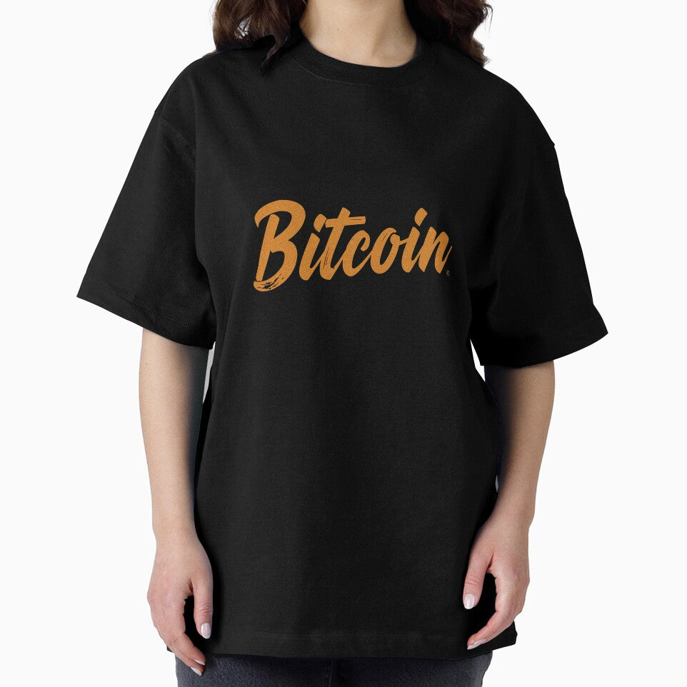 Bitcoin Vintage Typography by JNBR-std