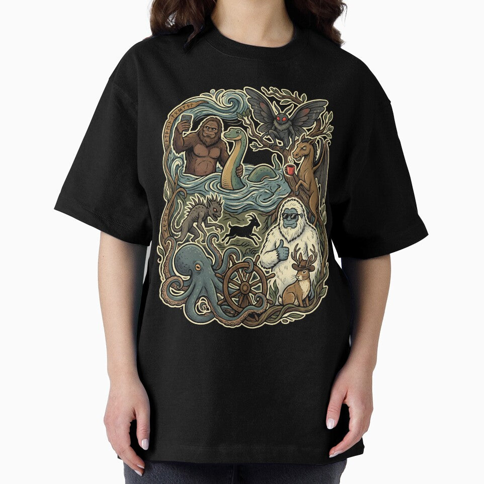 Whimsical Cryptid Creatures Folklore Gathering by k3rstman1