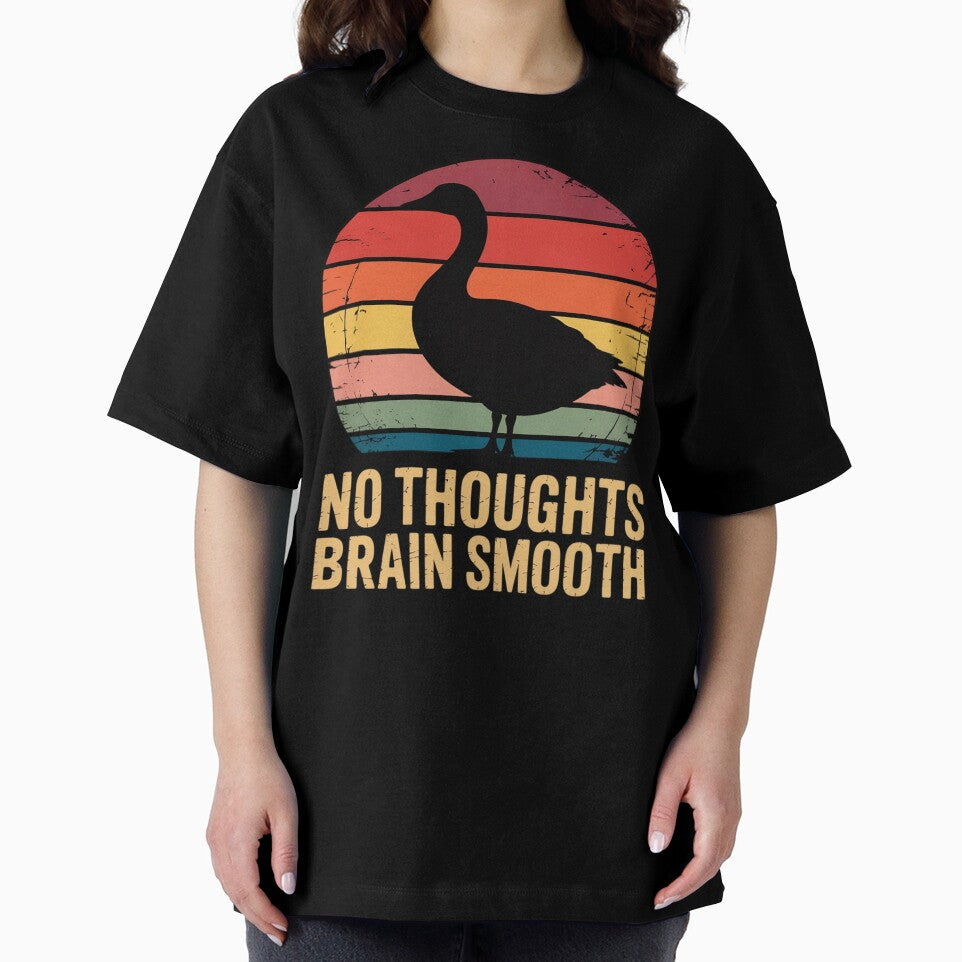 Internet Funny Goose Ironic Silly Meme Smooth Brain Gang by Sandrhaus