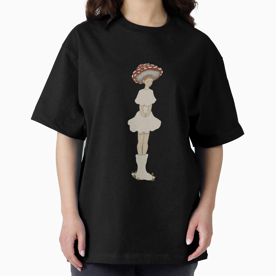 Mushroom person by moonbearvisions