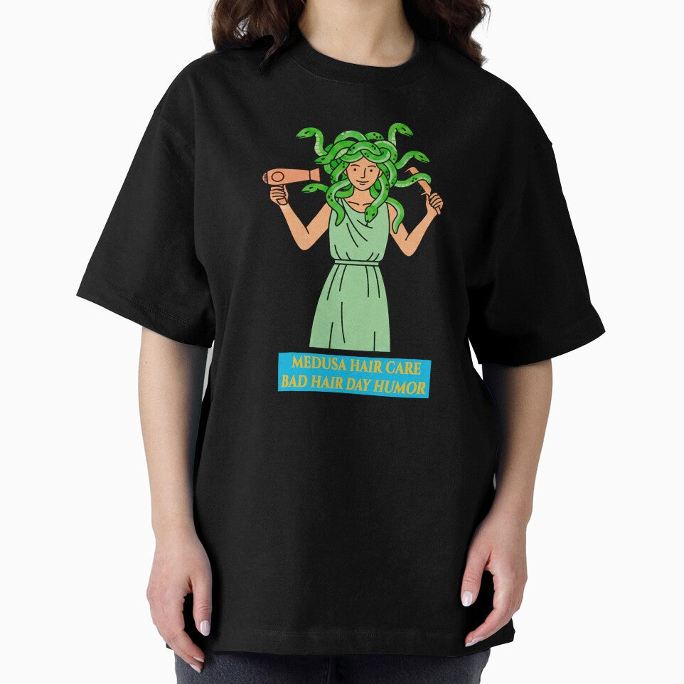 Medusa Hair Care - Bad Hair Day Humor by codex antique