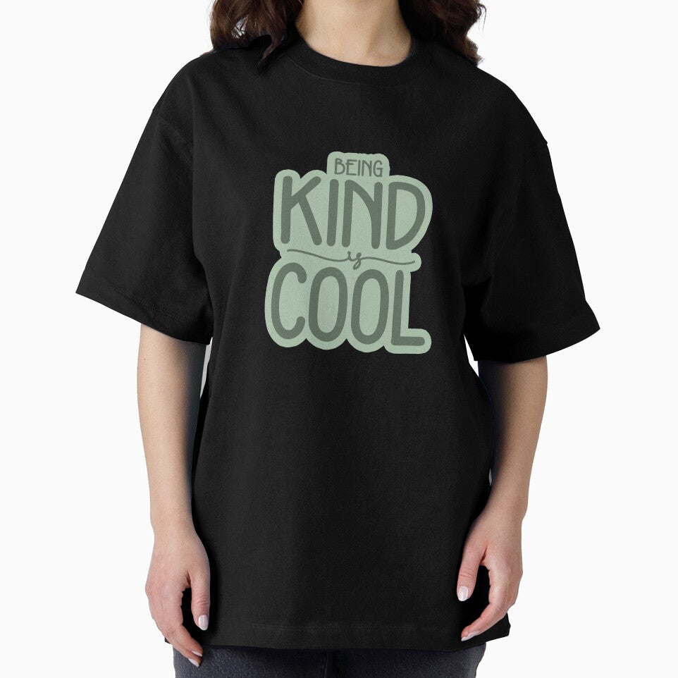 Being Kind is cool World Kindness Day Graphic Design by QuanJewelry