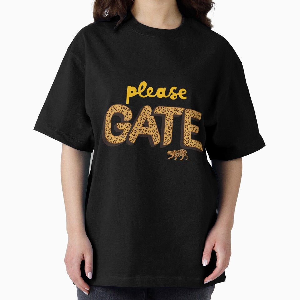 Please Gate – Leopard Print Bold Statement Design by Aquarius-club