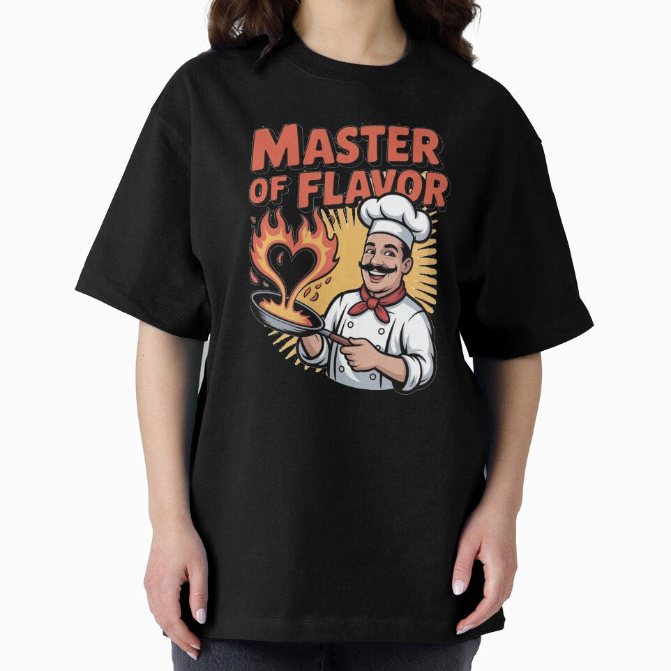 Master of Flavor – Funny Chef Cooking Design for Food Lovers & Grill Masters by Hassan el kaabout