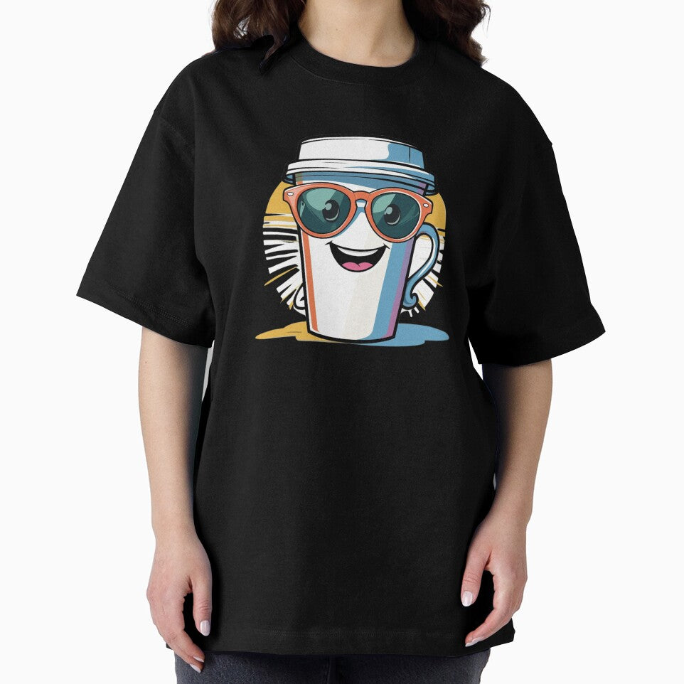 Coffee Theme Cool Coffee Cup Sunglasses by Coffread