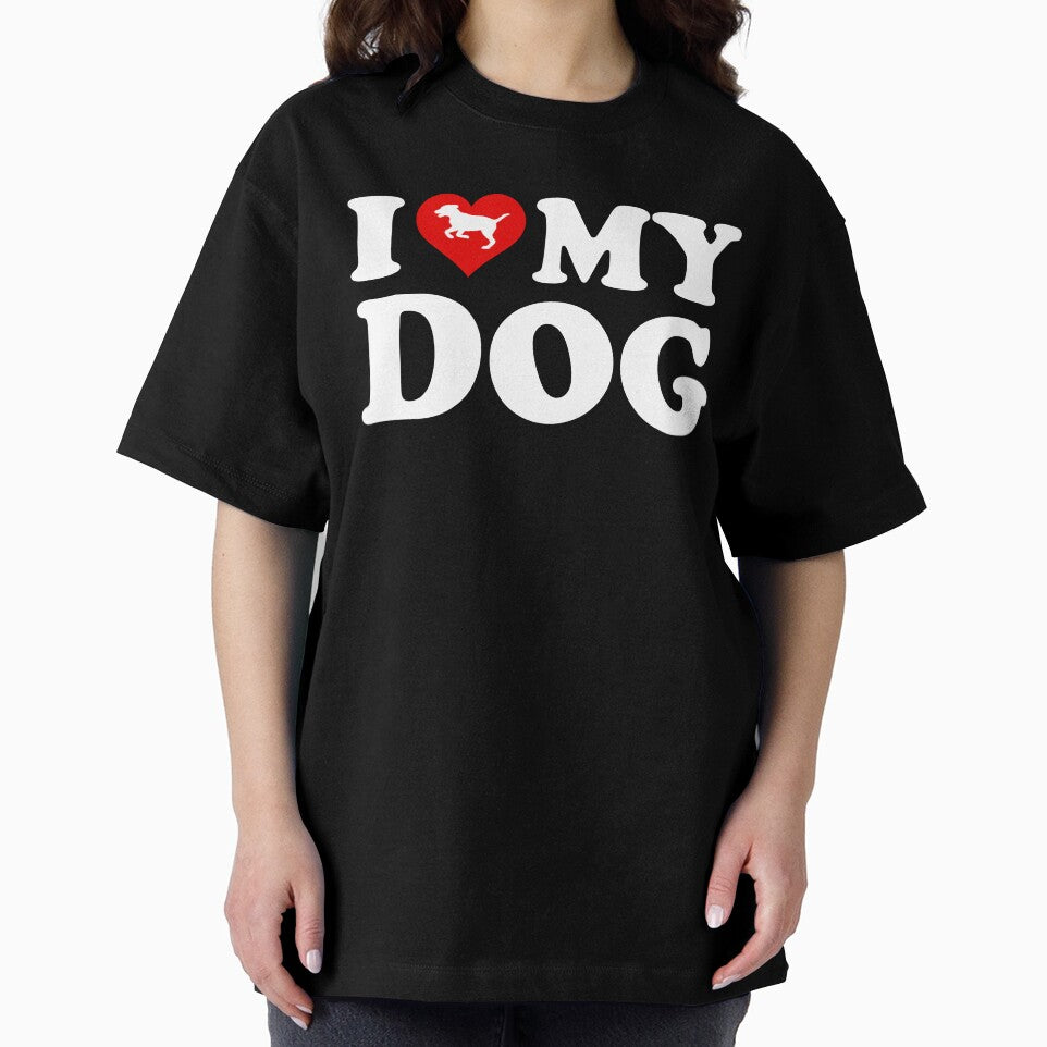 I Love My Dog by Cat Lady Designs