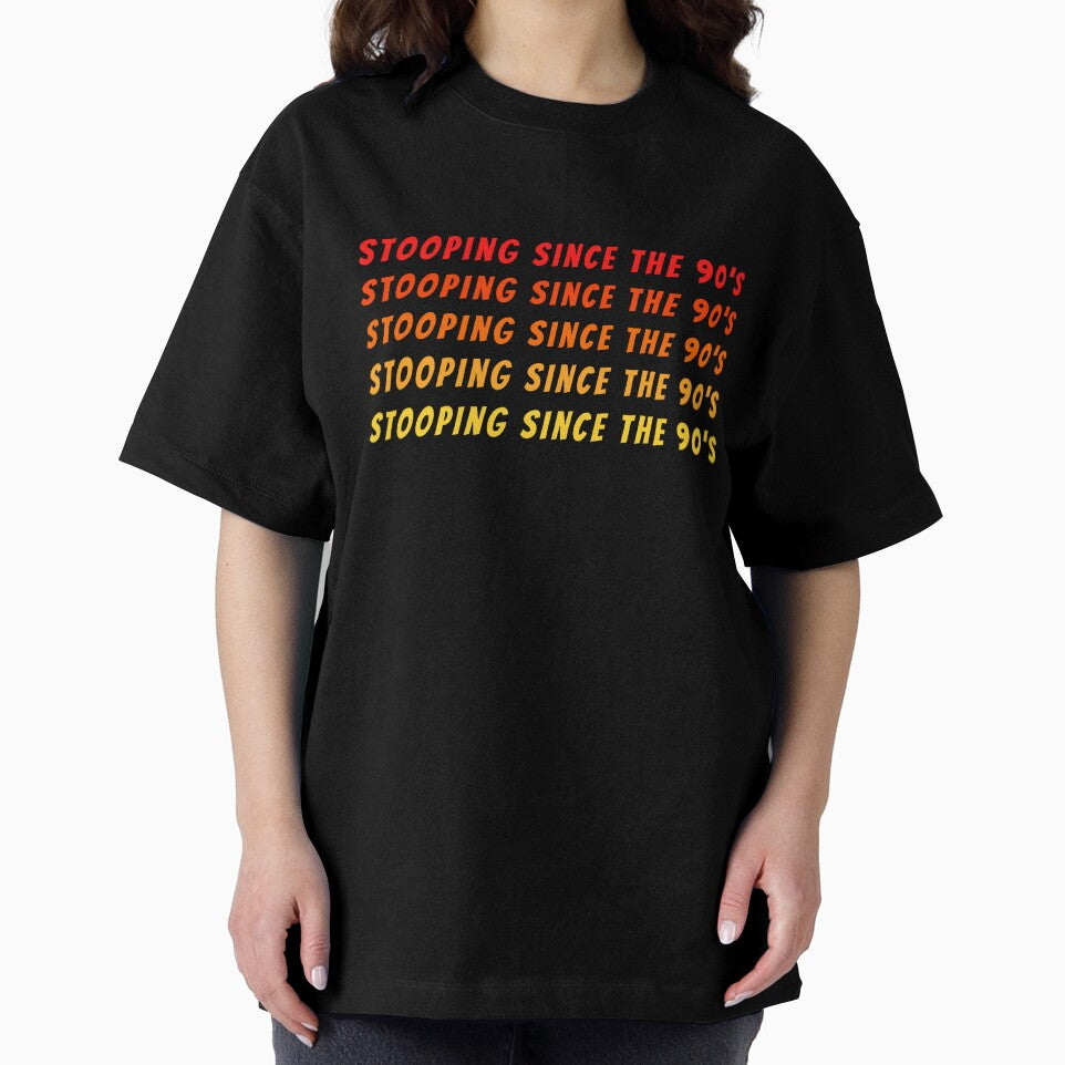Stooping Since the 90's – Retro Cartoon Throwback Tee by LittleMiddleMomma