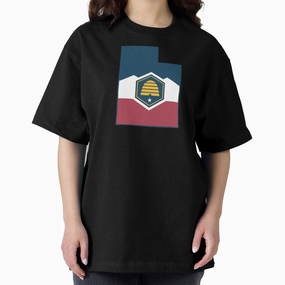 Utah Flag Outline | State Badge Graphic by LaynieBugStickerCo